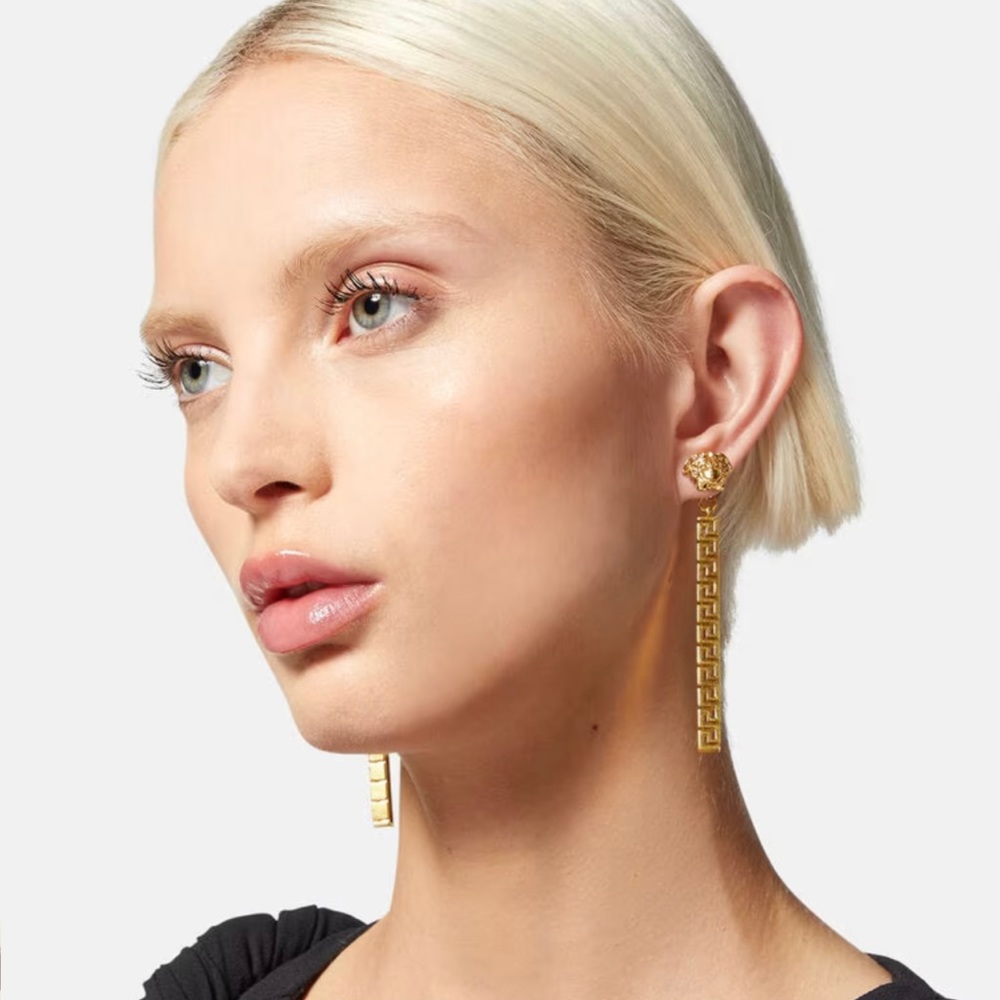 Versace La Medusa Greca Drop earrings 2023